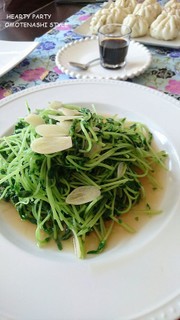 炒青菜・青菜ニンニク炒めの写真