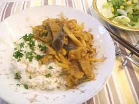 ごぼうのヘルシーカレー