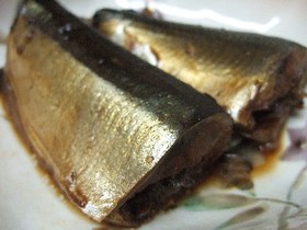 丸ごとかぶりつき!圧力鍋でさんまの煮物
