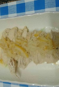 鶏モモ肉のレモン煮