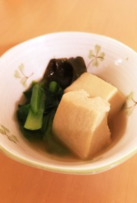 高野豆腐のトロトロ煮