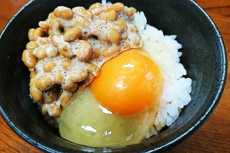 コレが一番 胡麻油 卵 納豆ごはん レシピ 作り方 By Uki Okan クックパッド 簡単おいしいみんなのレシピが354万品