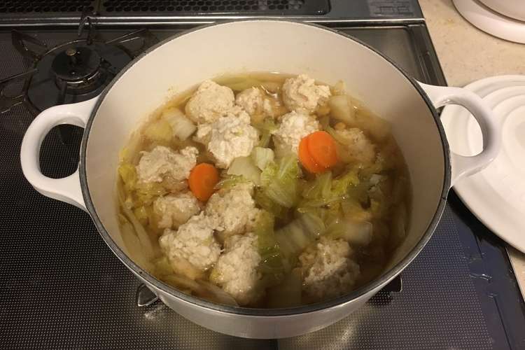 柚子胡椒香る 簡単鶏つみれ汁 レシピ 作り方 By 料理研究家 38 クックパッド 簡単おいしいみんなのレシピが361万品