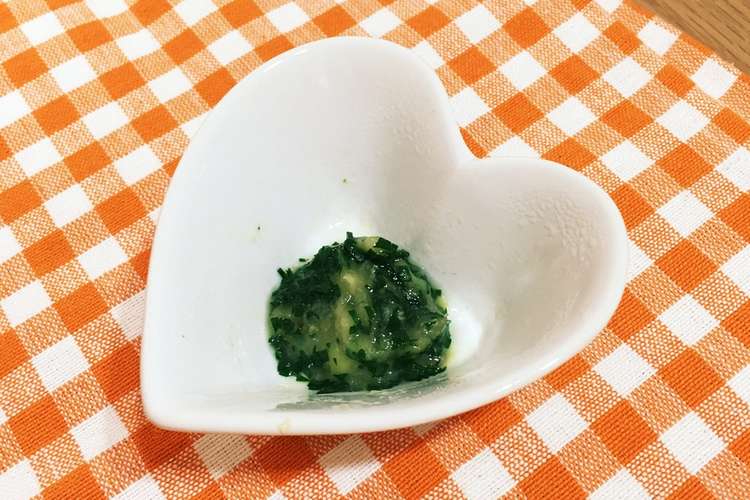 離乳食中期 バナナと小松菜の和え物 レシピ 作り方 By はるぴぴママ クックパッド 簡単おいしいみんなのレシピが376万品