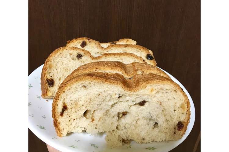 ホームベーカリーでレーズンくるみパン レシピ 作り方 By 栗のトゲ クックパッド