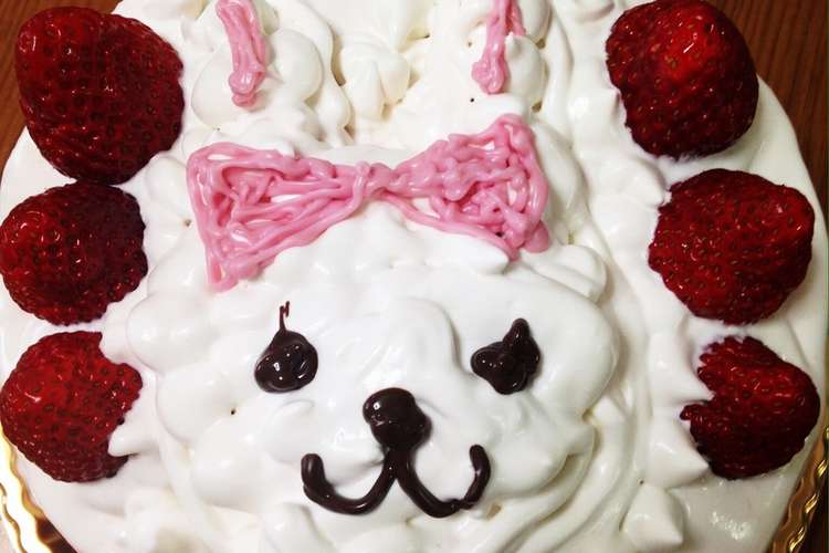 乳卵不用 プリキュア アラモードケーキ レシピ 作り方 By Y ぱぴこ クックパッド