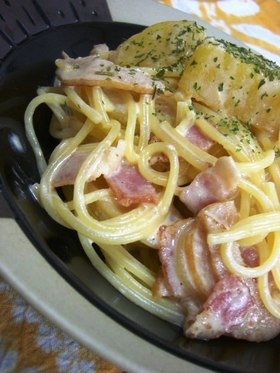 ジャーマン☆オイマヨパスタ(・∀・)