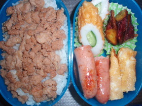 朝の10分弁当第二段!