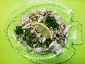 新玉ねぎ鯖缶で血液サラサラ <゜)))彡