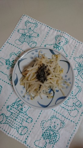 もやし。レンジボイル。