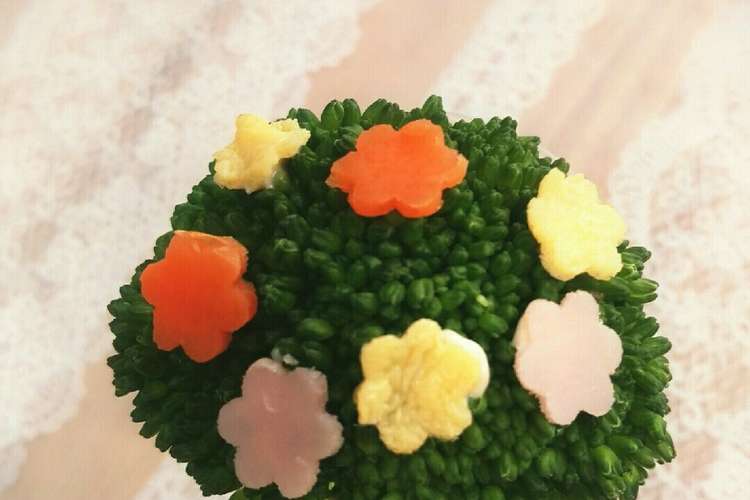 簡単 お花見弁当に 花満開なブロッコリー レシピ 作り方 By ひよちん クックパッド 簡単おいしいみんなのレシピが351万品