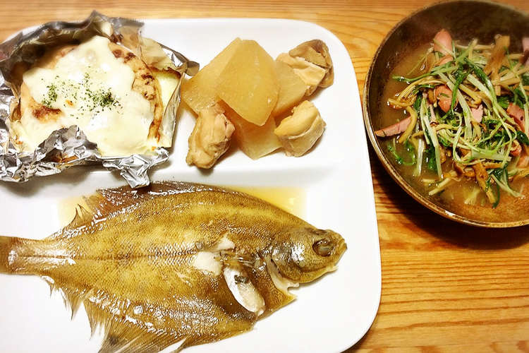煮汁甘めで 干しカレイの煮付け レシピ 作り方 By ちゃとp クックパッド