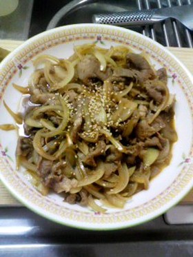 基本のきの字、生姜焼き