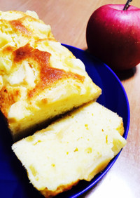 【簡単】リンゴのせパウンドケーキ
