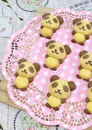 みんなが作ってる パンダ クッキーのレシピ クックパッド 簡単おいしいみんなのレシピが350万品