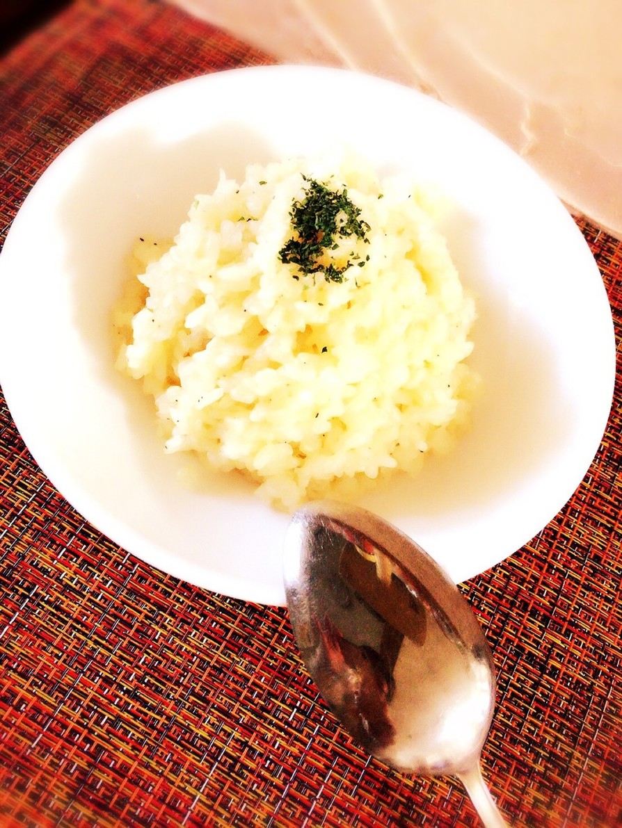 蒟蒻米で簡単♡ダイエットチーズリゾット
