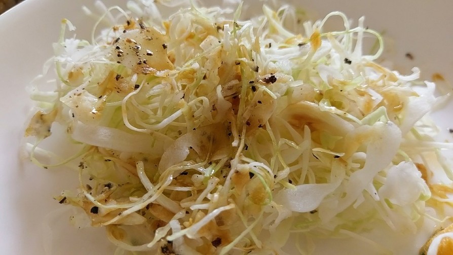サラダ醤油ドレッシング簡単オリーブオイルの画像
