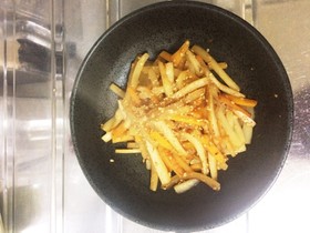 大根のきんぴら