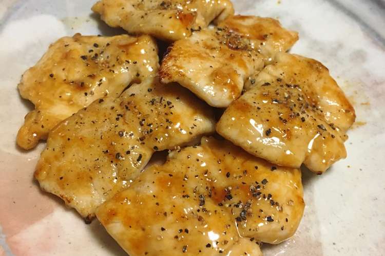 簡単 ささみのオイ照り焼き お弁当に レシピ 作り方 By こたろろ98 クックパッド 簡単おいしいみんなのレシピが355万品