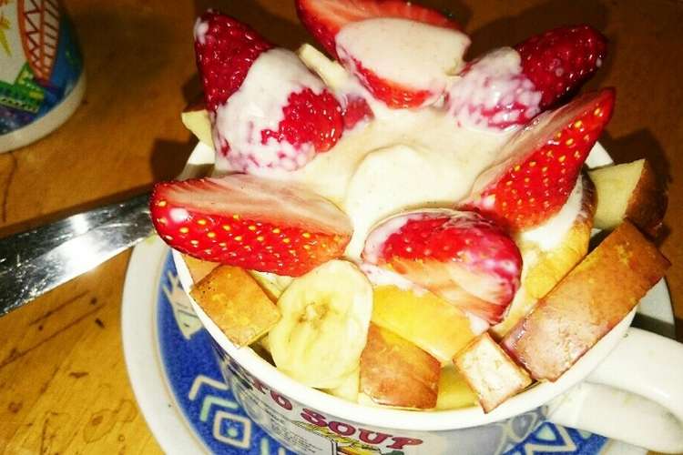 ヤマザキの薄皮クリームパンでスイーツ レシピ 作り方 By Pine1961 クックパッド 簡単おいしいみんなのレシピが355万品