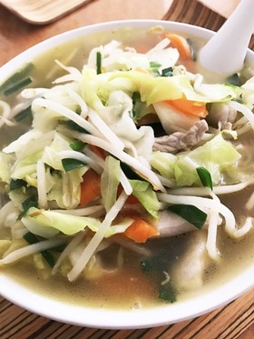 ダイエット 野菜タップリ 麺なしタンメン