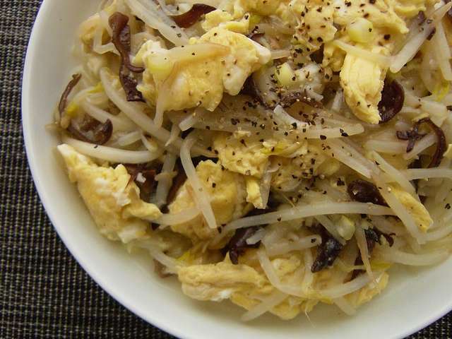 もやしときくらげ 玉子のとろり レシピ 作り方 By つかぽん クックパッド