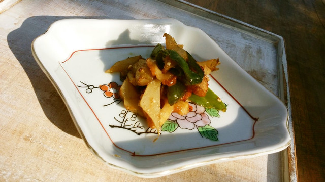 糖尿病おかず お弁当シャキシャキ菊芋炒め レシピ 作り方 By Jinと小梅 クックパッド
