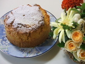 サフランとレモンのティーケーキ