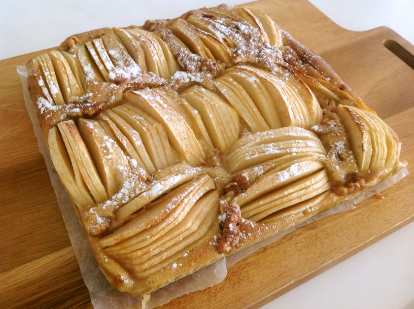 アップルダップルケーキのレシピ