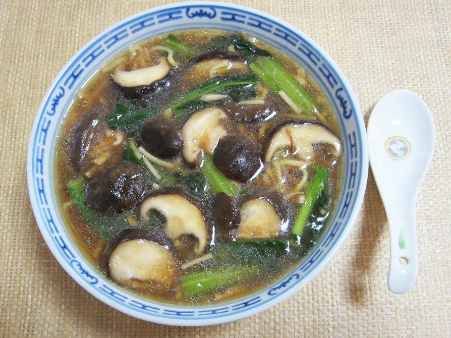 しいたけソバ（冬菇麺）の画像
