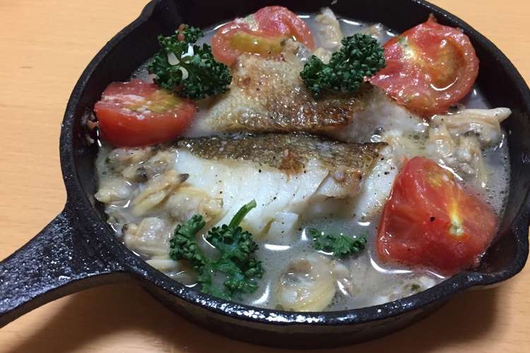 スキレットで10分アクアパッツァ レシピ 作り方 By さわなカフェ クックパッド 簡単おいしいみんなのレシピが376万品