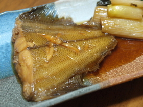 平凡なカレイの煮付け♪