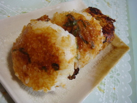 なんちゃって 韓国焼きおにぎり