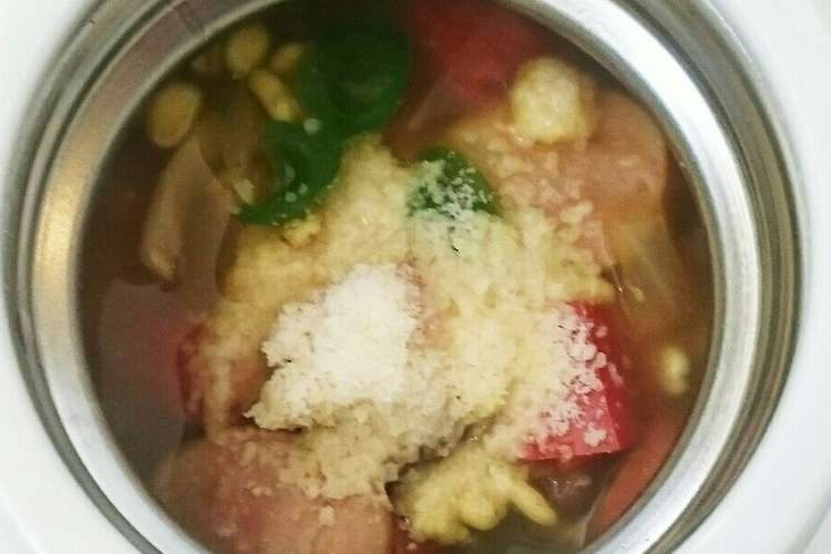 スープジャー 押麦のカレーリゾット レシピ 作り方 By Cookvoc クックパッド