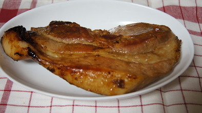 シンプル醤油のみ　焼き豚・煮豚の写真