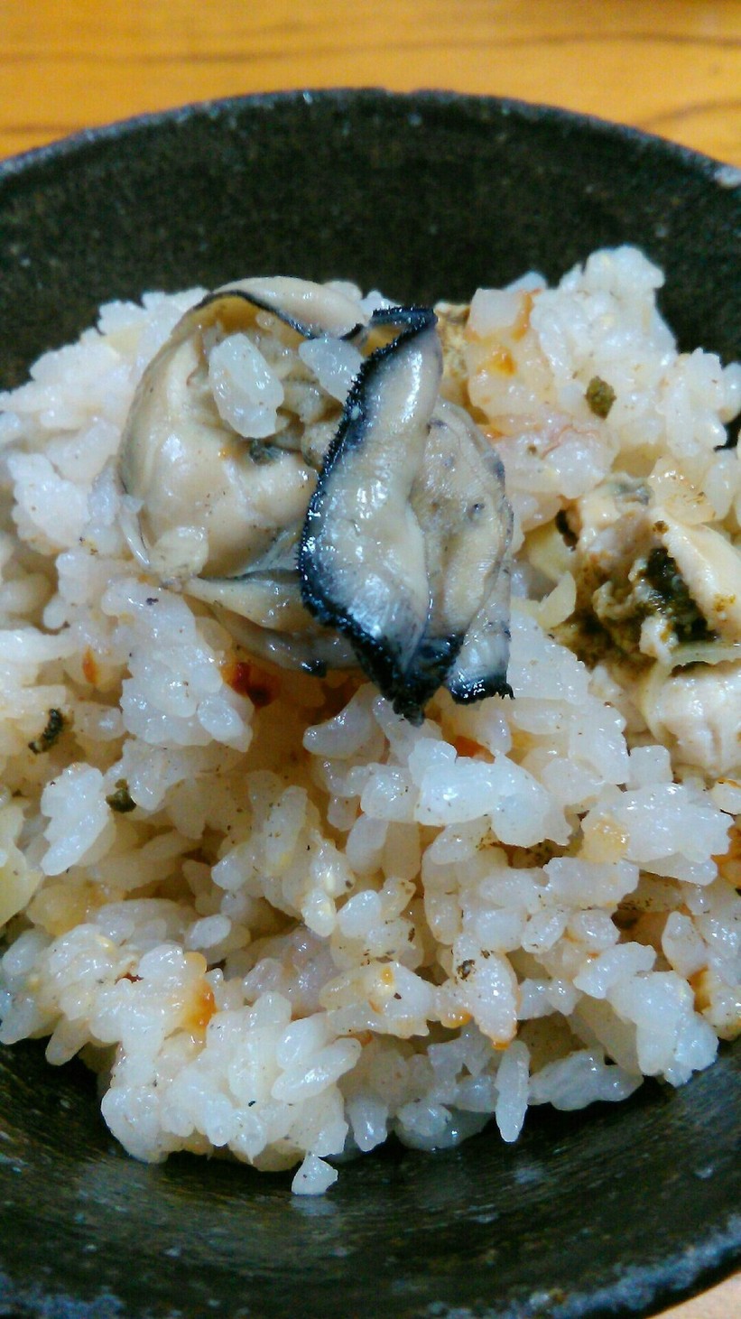 牡蠣と生姜だけの激うま牡蠣ご飯の画像