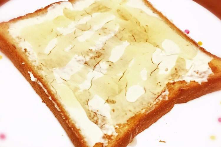 クリームチーズのトースト レシピ 作り方 By ポッパ クックパッド