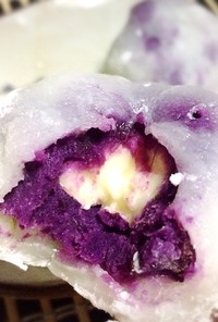 紫芋とカマンベールチーズの大福