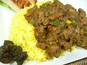野菜たっぷりドライカレー