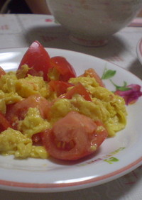 トマトと卵であっという間♡中国の家庭料理