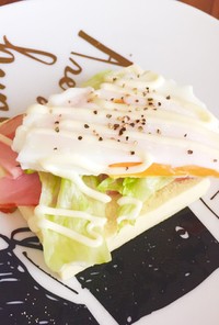 高野豆腐でイングリッシュマフィン☆