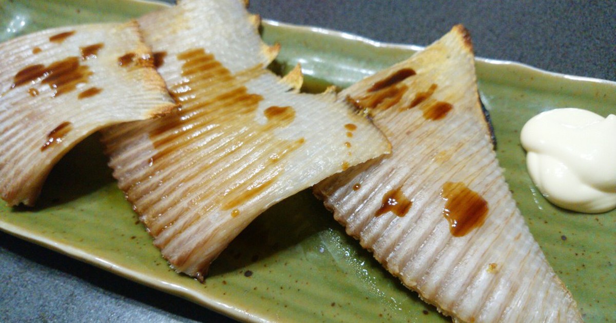 アカエイのエイヒレ一夜干しとその他料理 レシピ 作り方 By ダダだいすけ クックパッド 簡単おいしいみんなのレシピが359万品