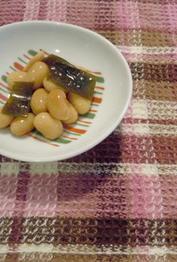 【砂糖不使用・減塩メニュー】ぶどう豆
