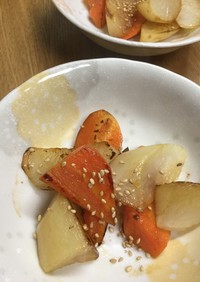 焼き野菜(大根&にんじん)