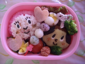 ずきんちゃん弁当 キャラ弁
