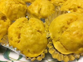 かぼちゃ蒸しパン (卵・牛乳不使用)
