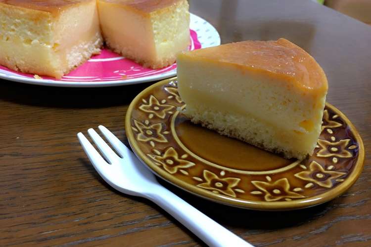 簡単 ぷるぷるふわふわプリンケーキ レシピ 作り方 By ハイセンス花子 クックパッド
