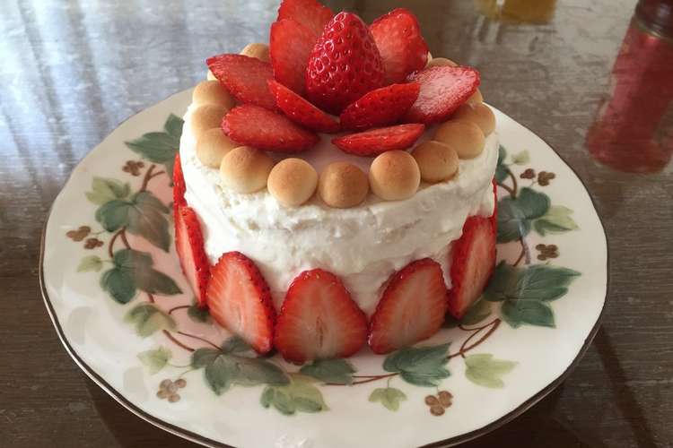1歳 バースデーケーキ レシピ 作り方 By Akiko クックパッド 簡単おいしいみんなのレシピが350万品