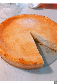 柚子のベイクドチーズケーキ