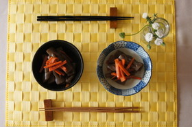 一緒に煮るだけ!こんにゃくのきんぴら